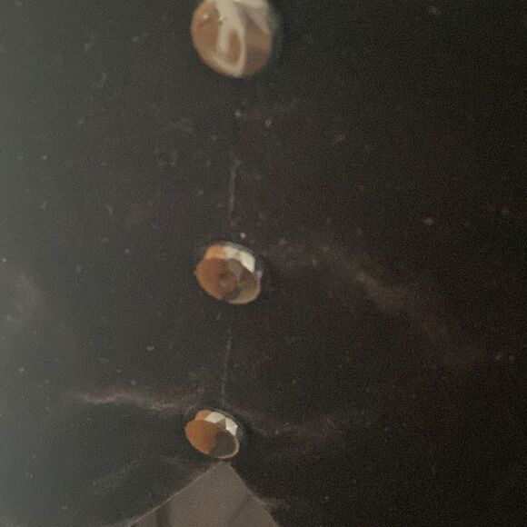 VTG EUC Ever Beauty Whimsigoth Black Velvet Ball Gown/ Prom Dress/ Evening Gown - Picture 5 of 8